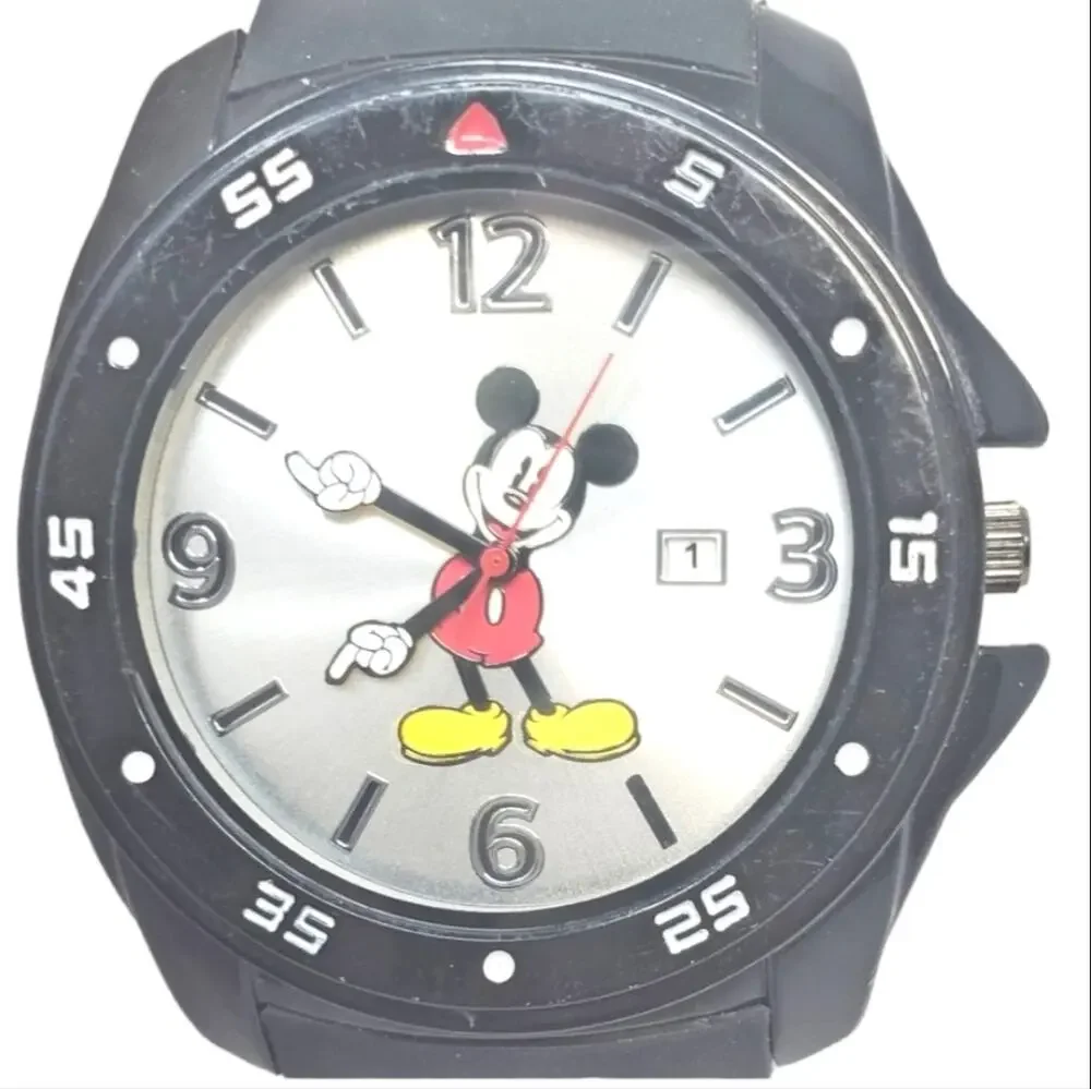Disney Mickey Mouse Day Calendar Men's Watch